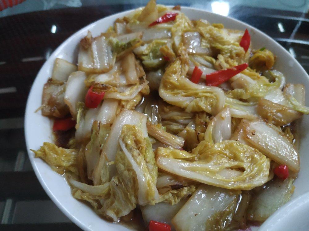 辣炒白菜