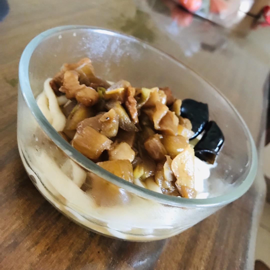 卤子面（茄子肉丁）