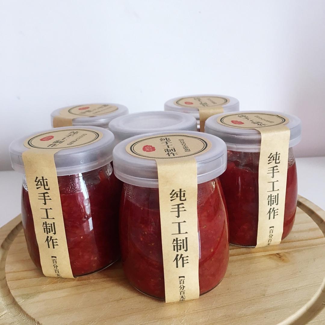 自制无添加草莓酱