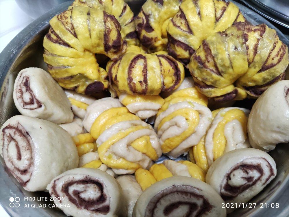 小灯笼豆沙卷 豆沙包 超治愈 一次醒发 附整形细节视频