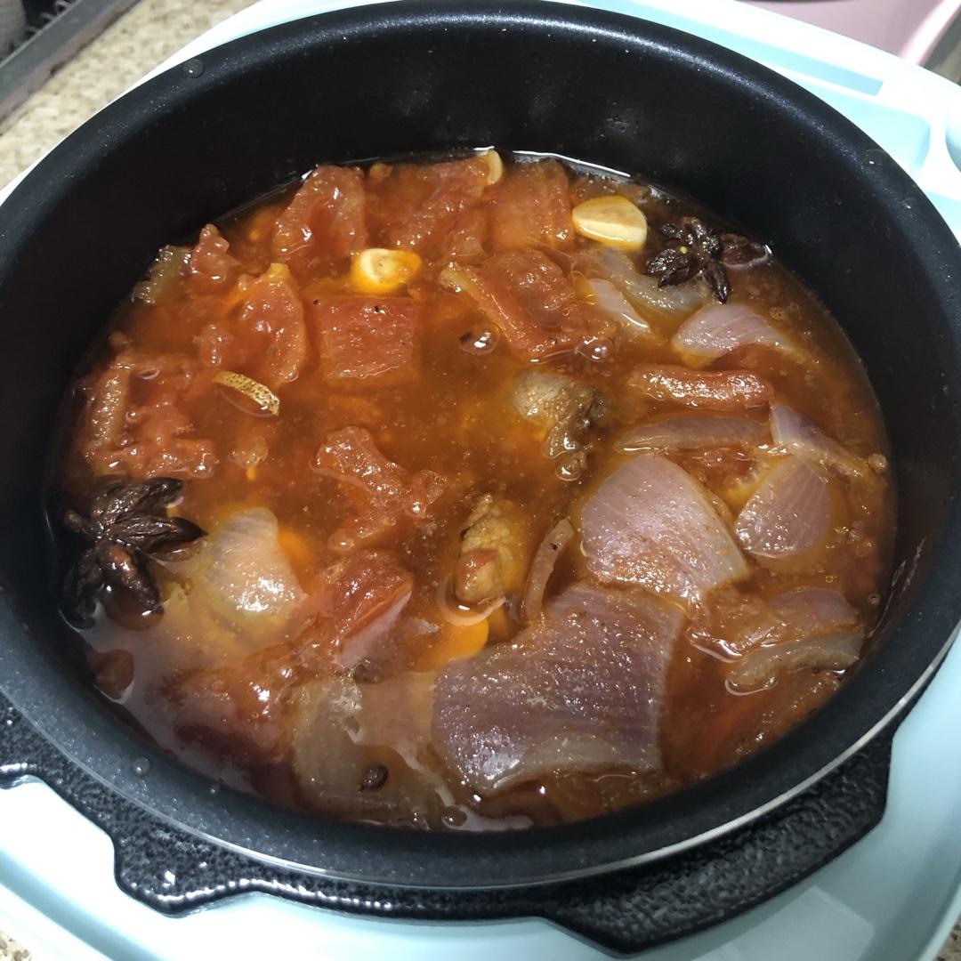番茄炖牛腩