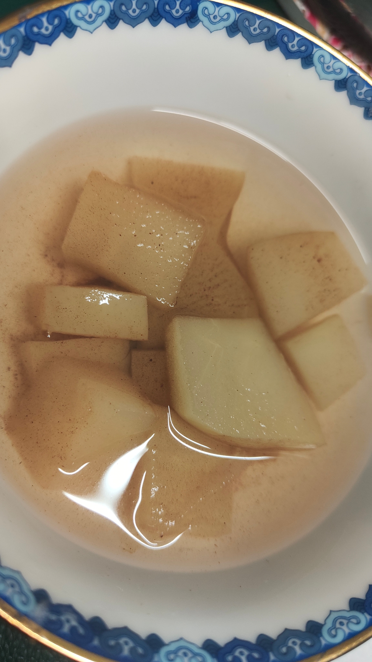 肉桂粉苹果汤的做法