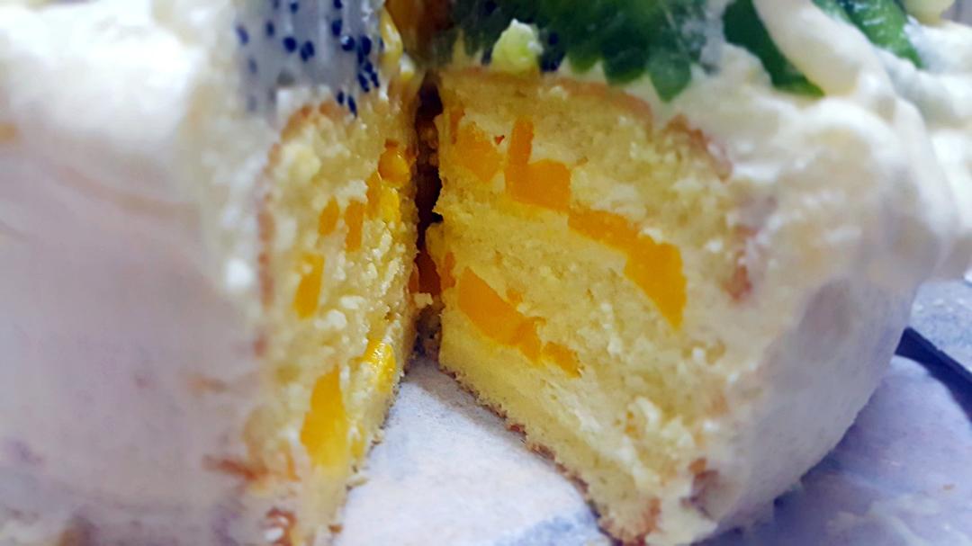 6寸戚风蛋糕（2蛋）