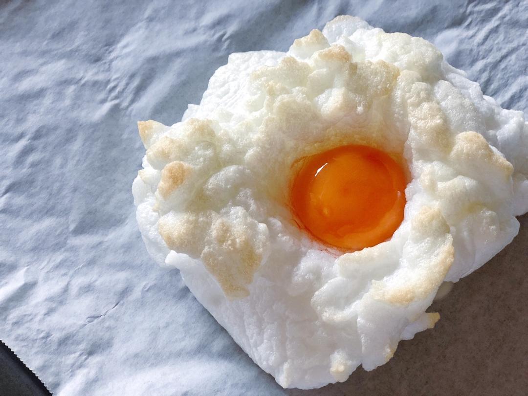 Ins超火的云朵蛋-鸡蛋最可爱的打开方式