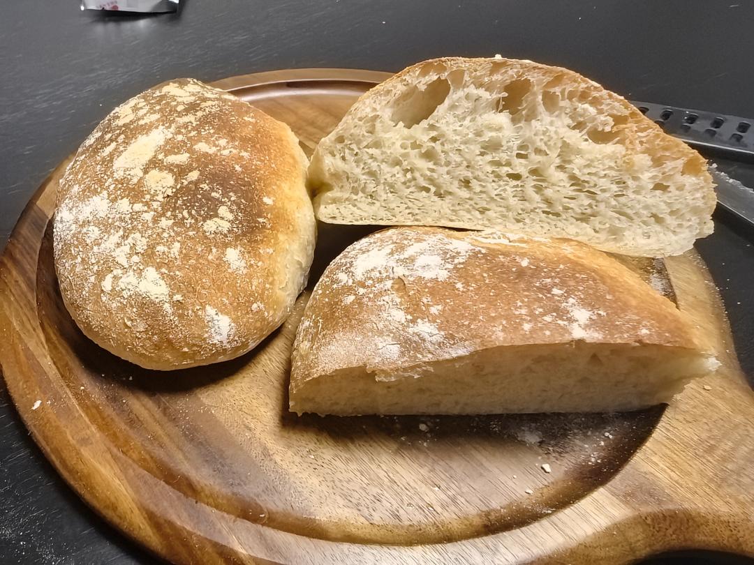 家庭版免揉～恰巴塔🥖｜一次成功超好吃