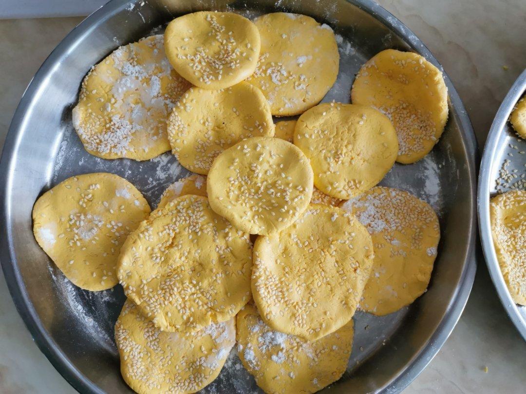 芝麻南瓜饼