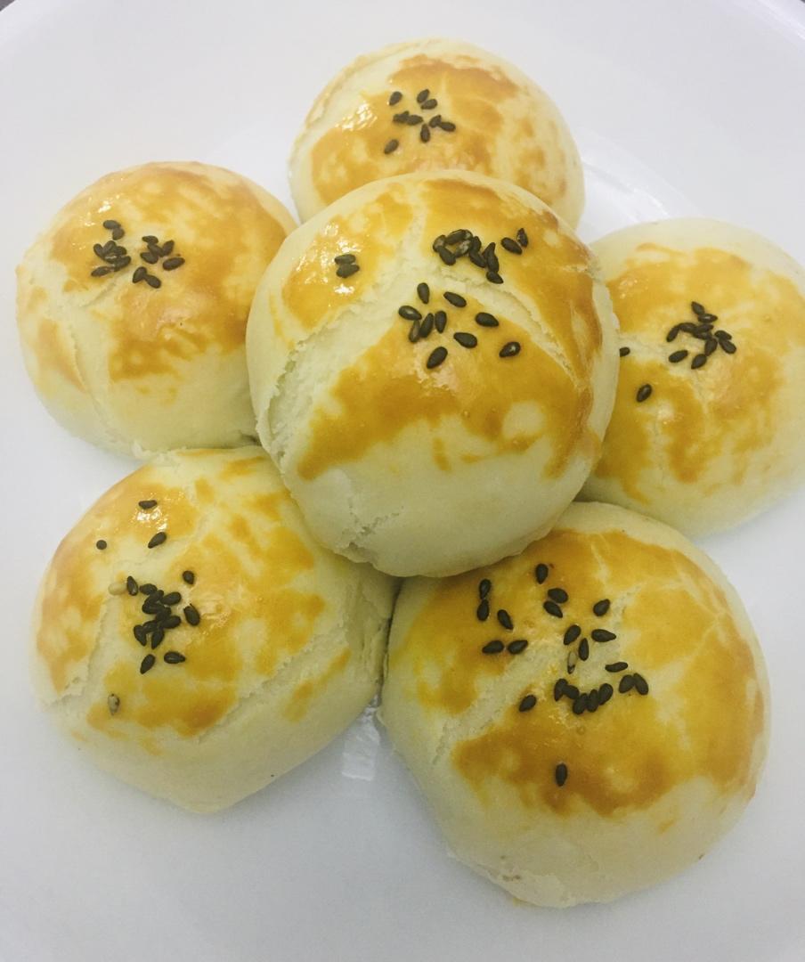 红豆酥饼（附油酥不测漏的办法）