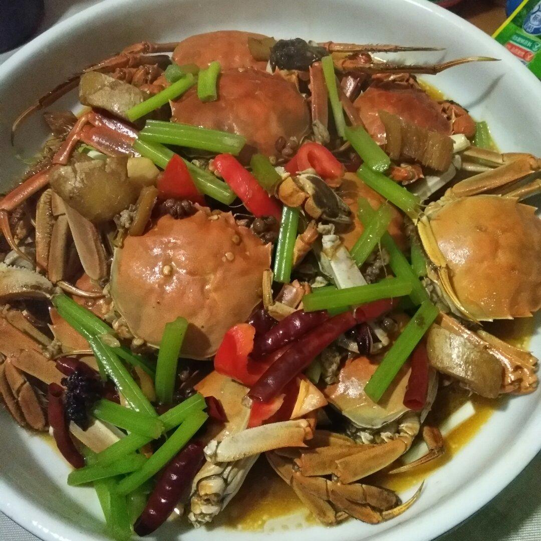 红烧螃蟹