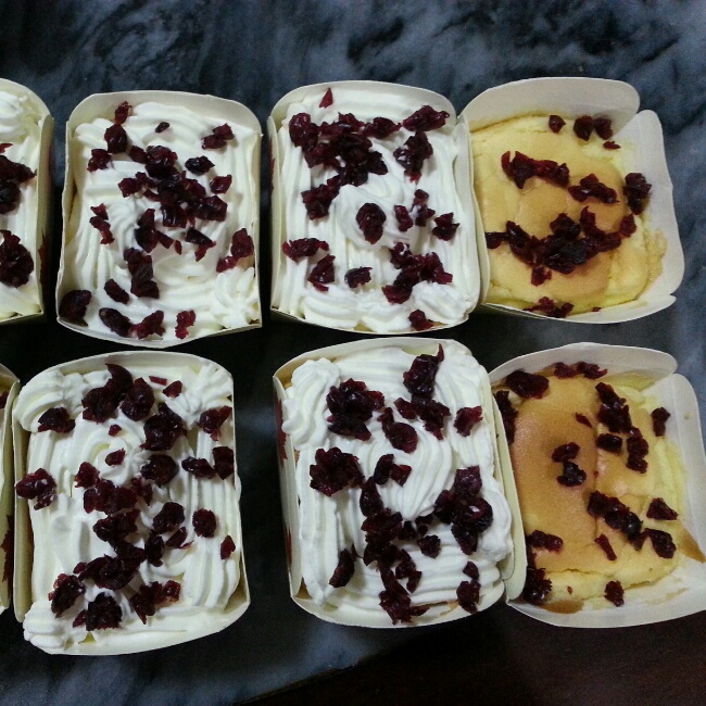 奶油戚风杯子蛋糕