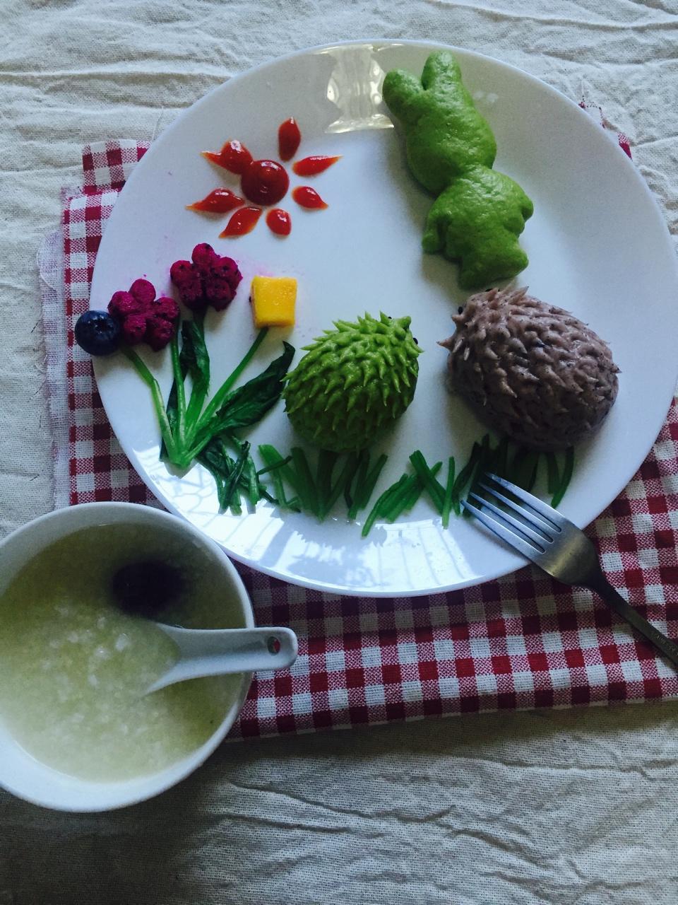 刺猬包/一次烤箱发酵（附视频）