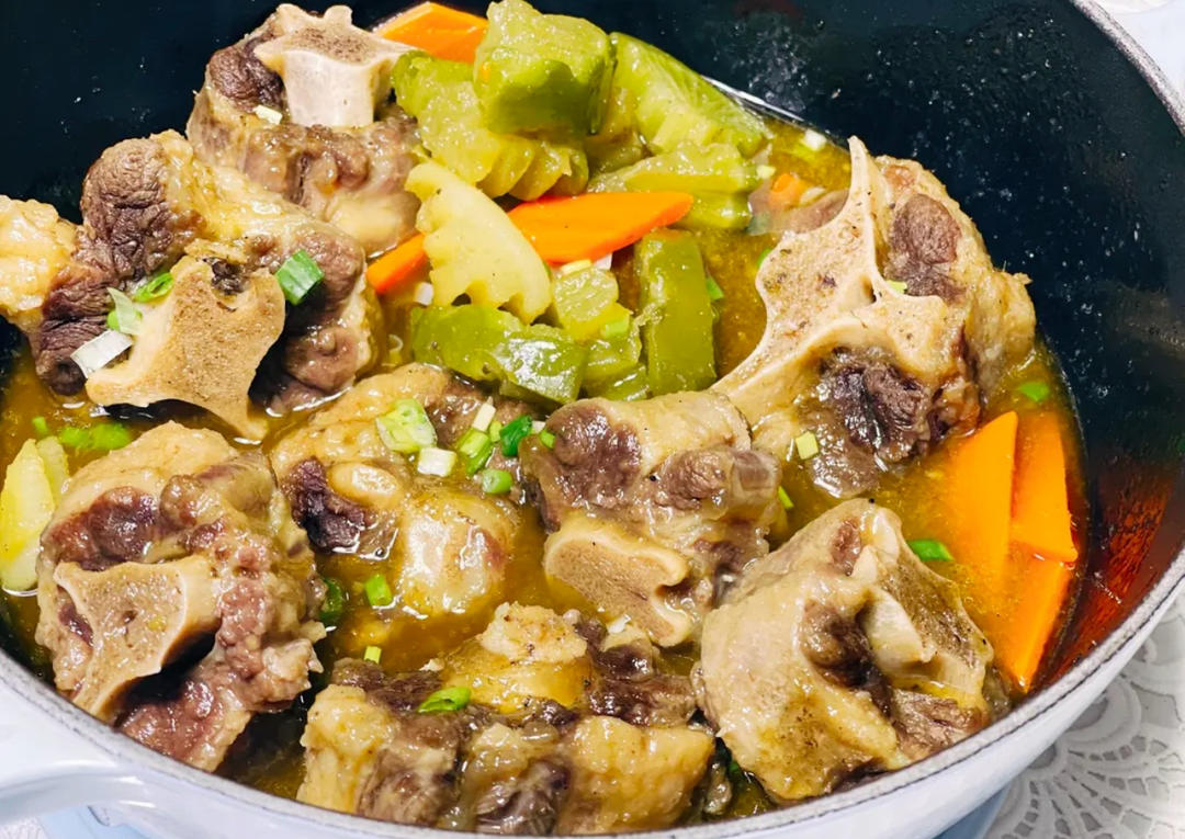 藤椒牛尾的做法