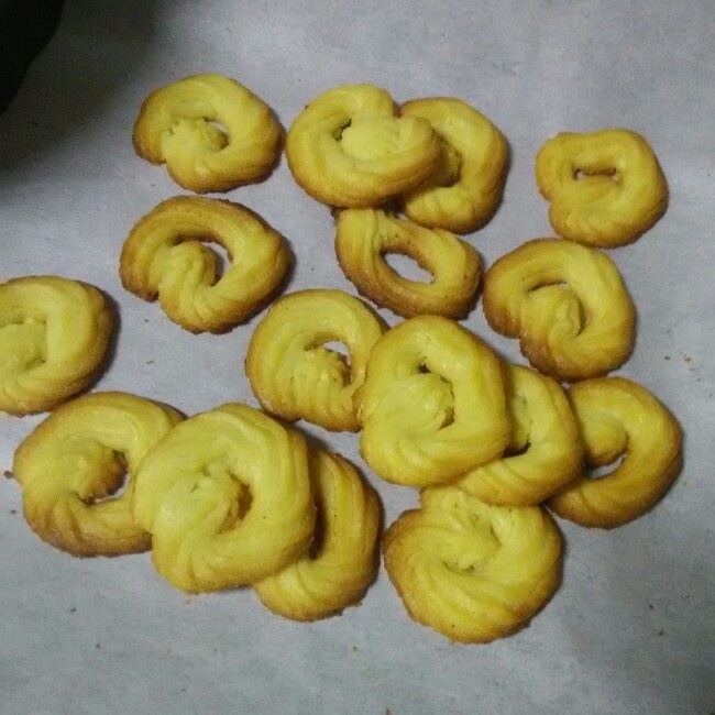 【松脆可可曲奇】清晰花纹