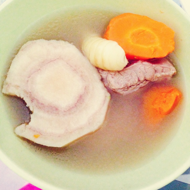 lymxml88做的粉葛猪骨汤