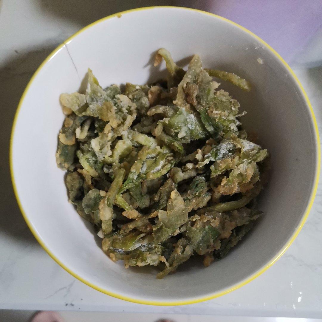 简单蒸菜-蒸芹菜叶