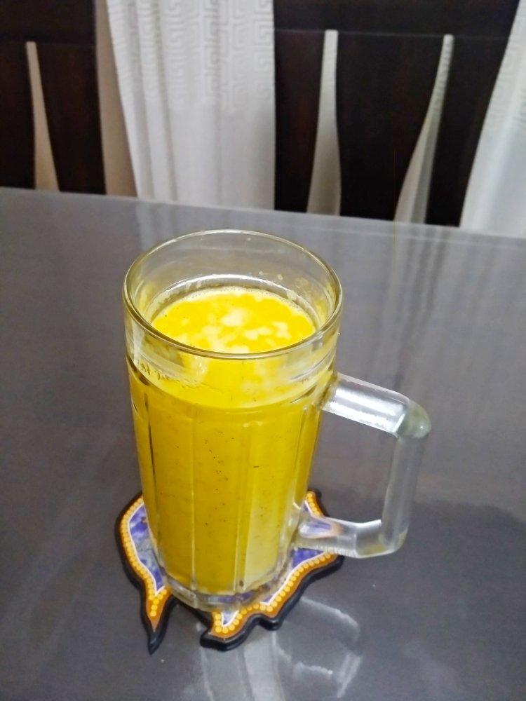 芒果汁～零难度做天然果汁