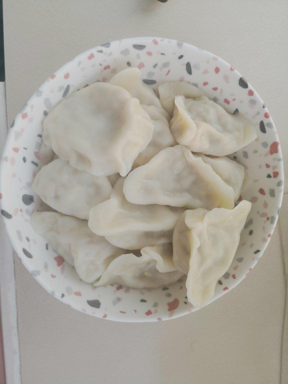西葫芦鸡蛋馅儿饺子(内有柳叶饺子手法视频)