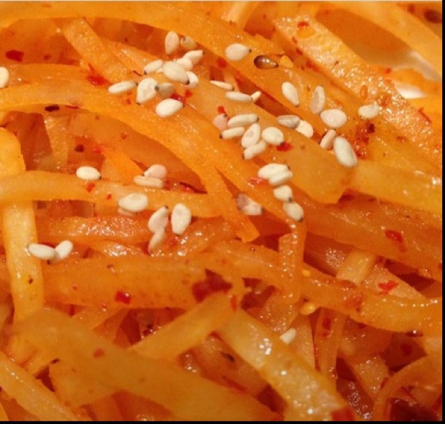 冬季腌制小咸菜（大头菜）