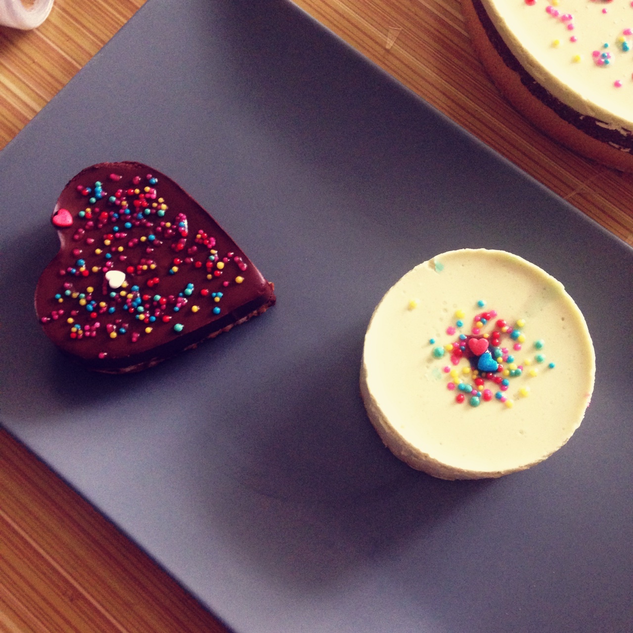 巧克力抹茶慕斯蛋糕