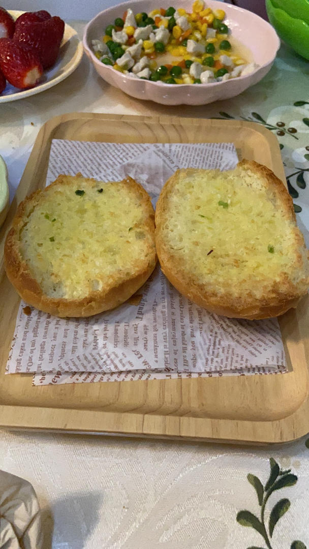 黄油蒜香面包㊙️满屋飘香，好吃到爆