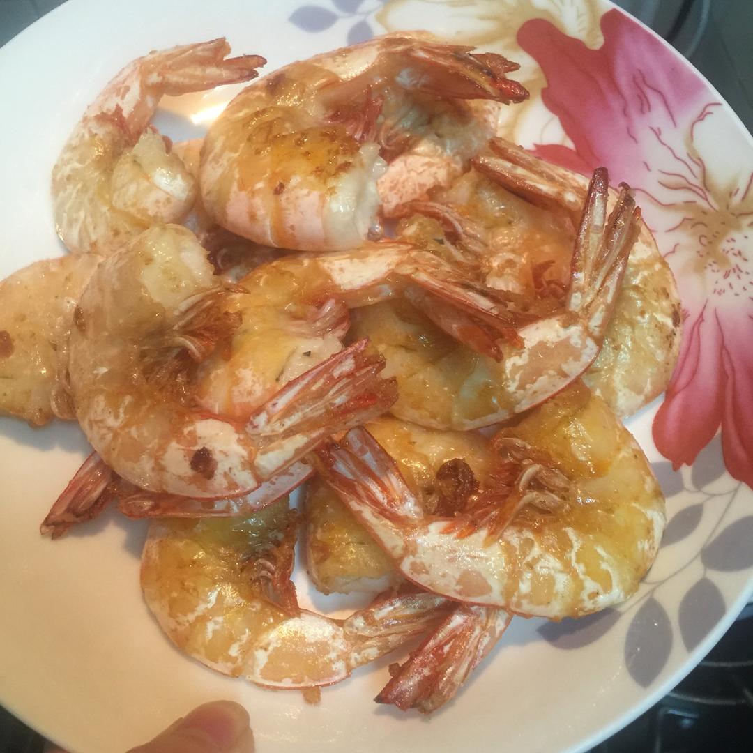 香蒜爆炒海虾