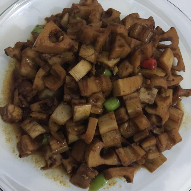 辣炒藕丁