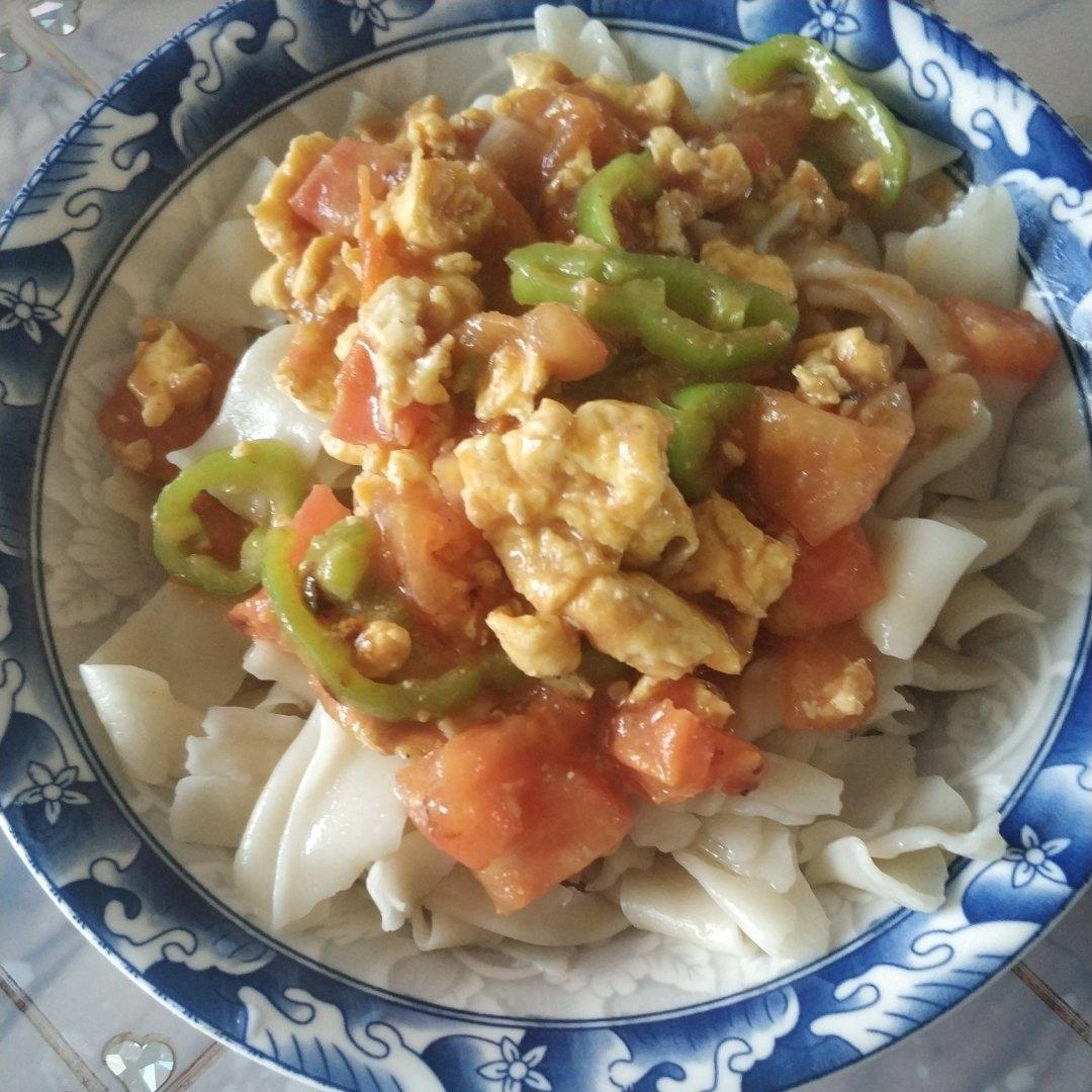 番茄鸡蛋打卤面