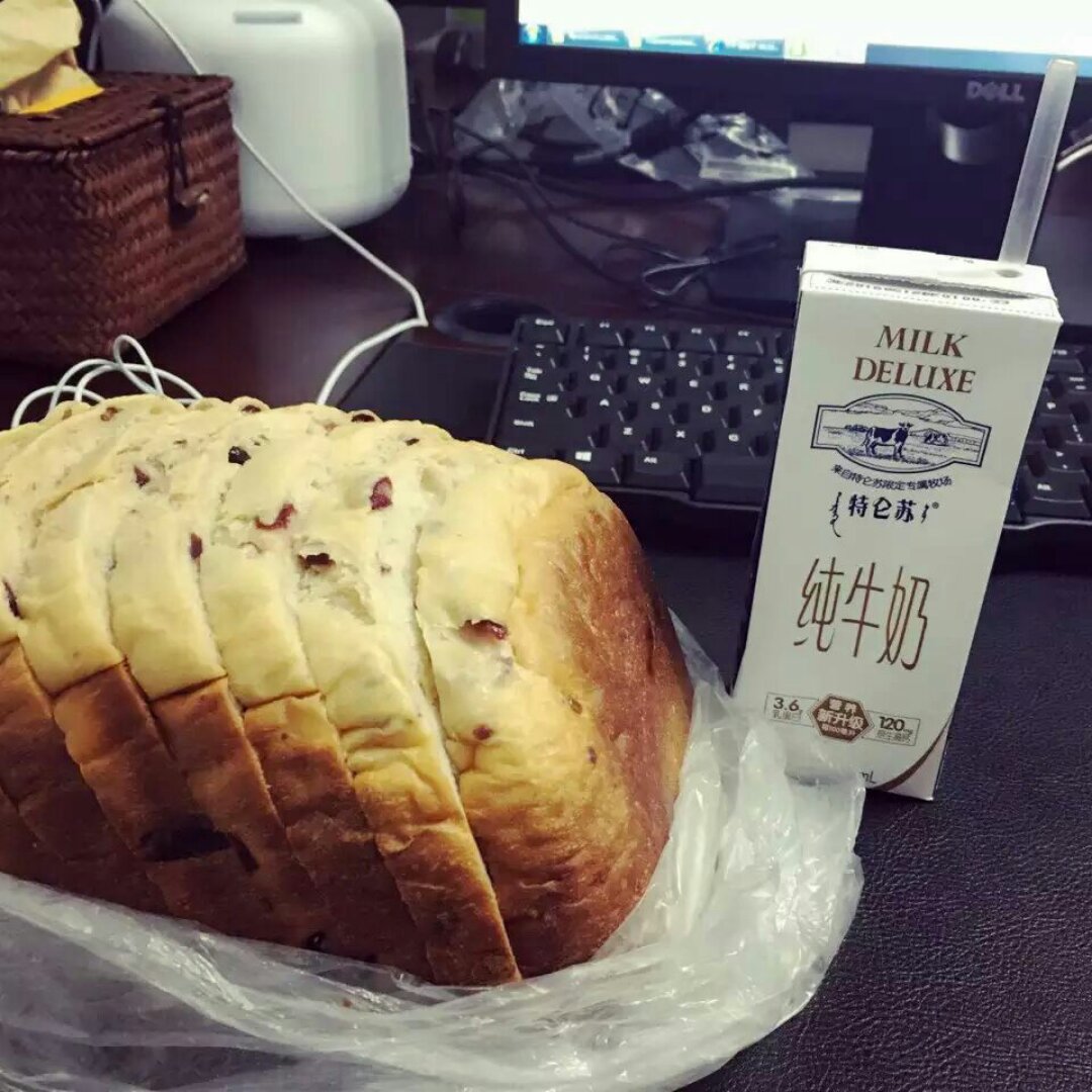 一键式全麦蔓越莓吐司