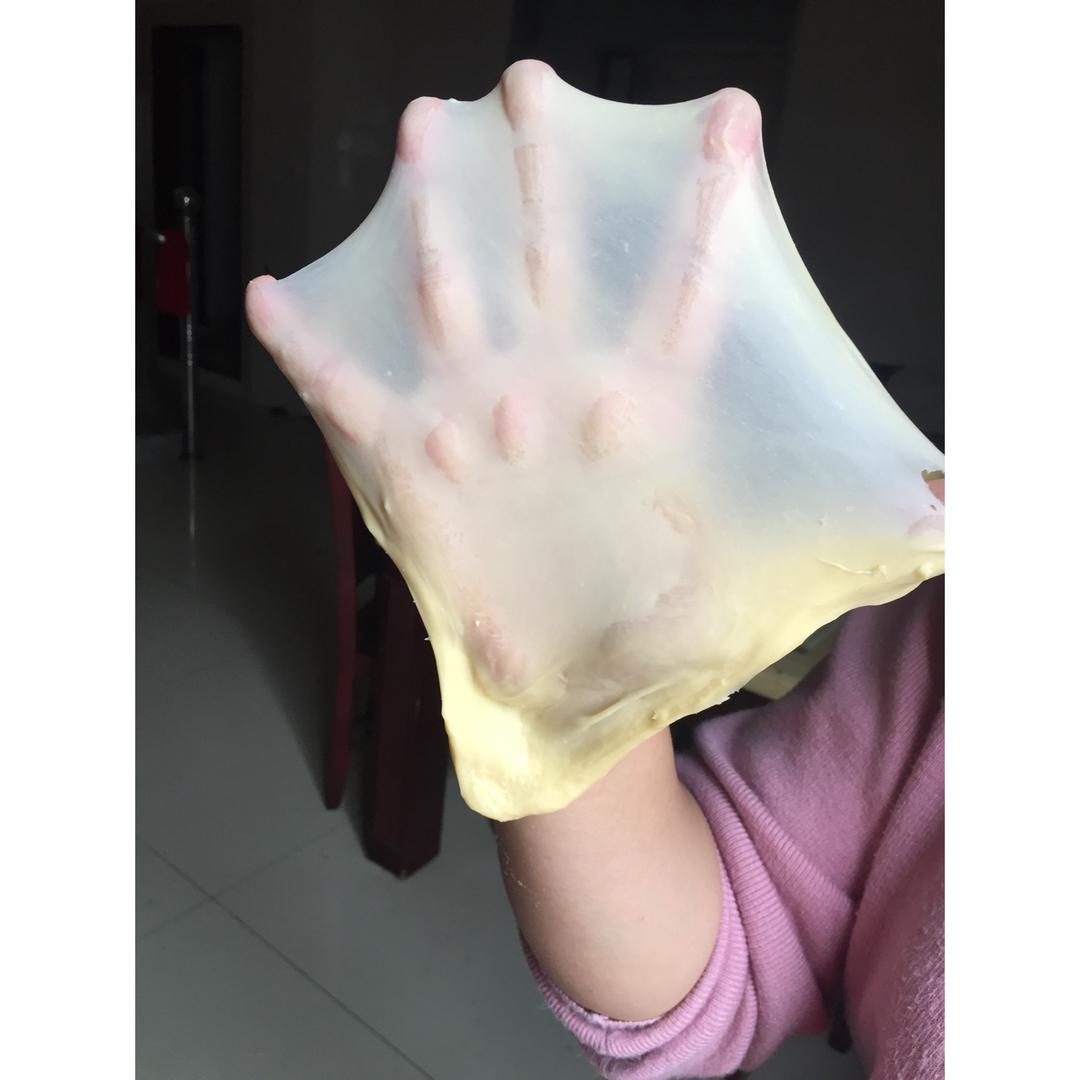 超轻松快速揉面法（后酵母静置法）