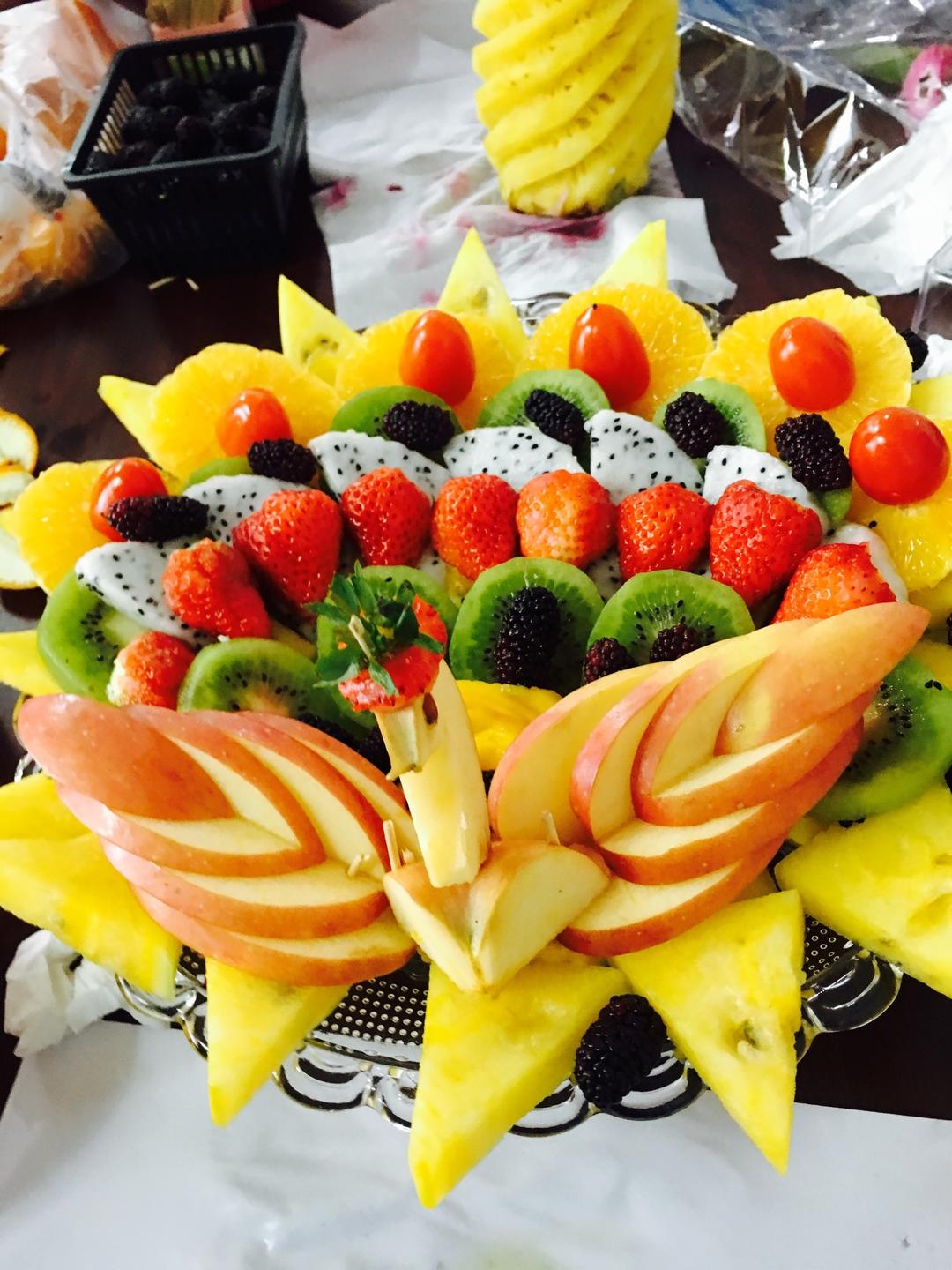 水果拼盘的做法