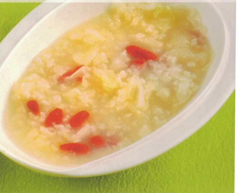 【夏季晚餐枸杞银耳粥的做法步骤图】旅行青蛙呱呱呱_下厨房