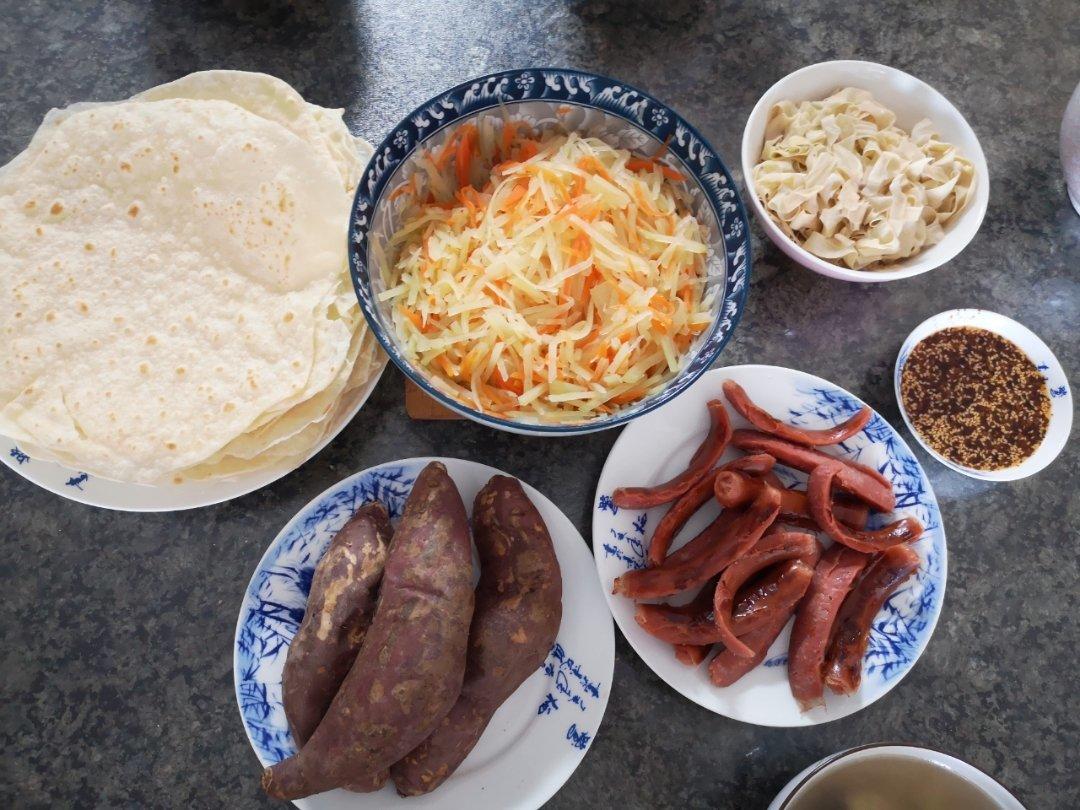 烫面春饼(不粘锅版)