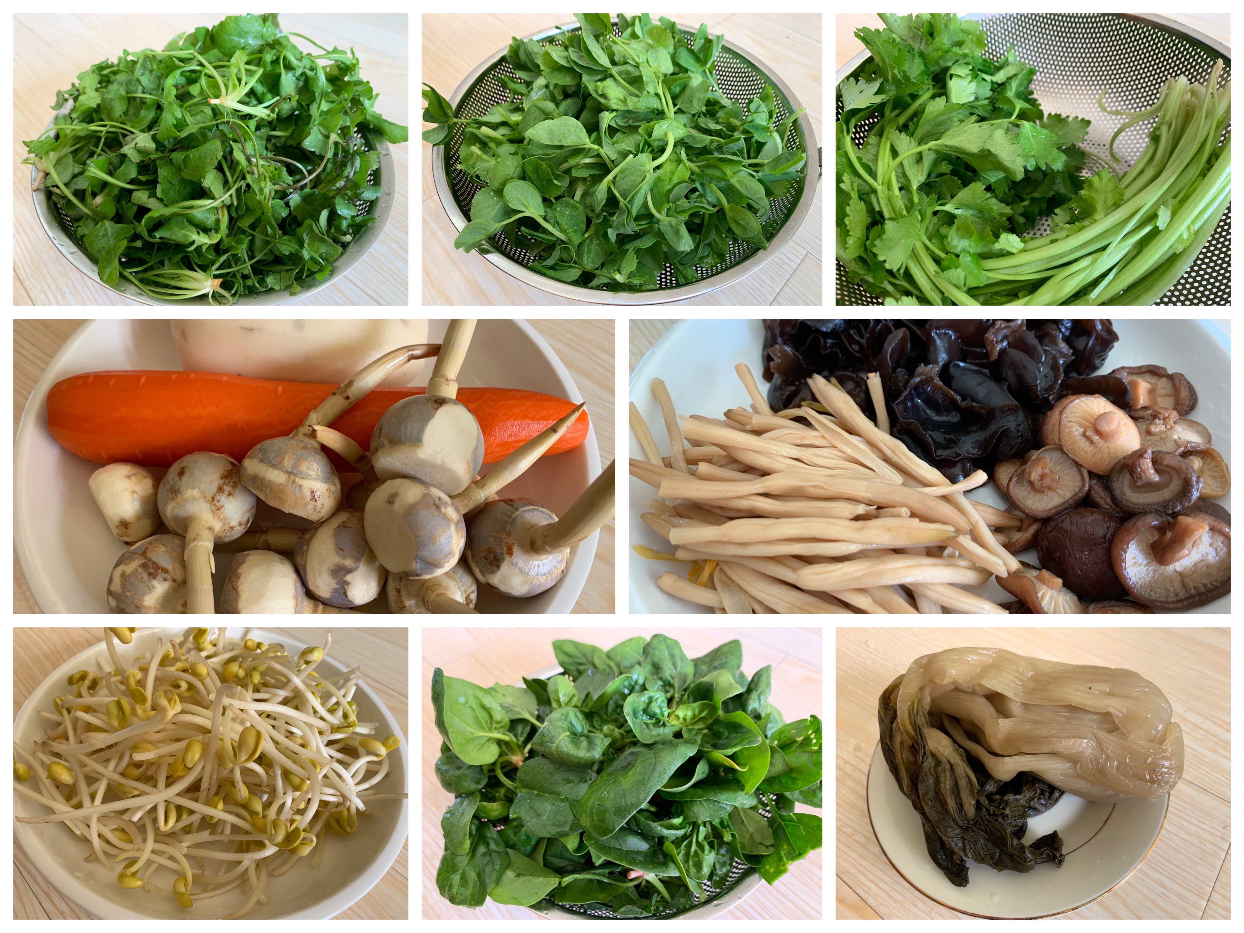 南京传统纯素年菜：十样菜的做法 步骤1