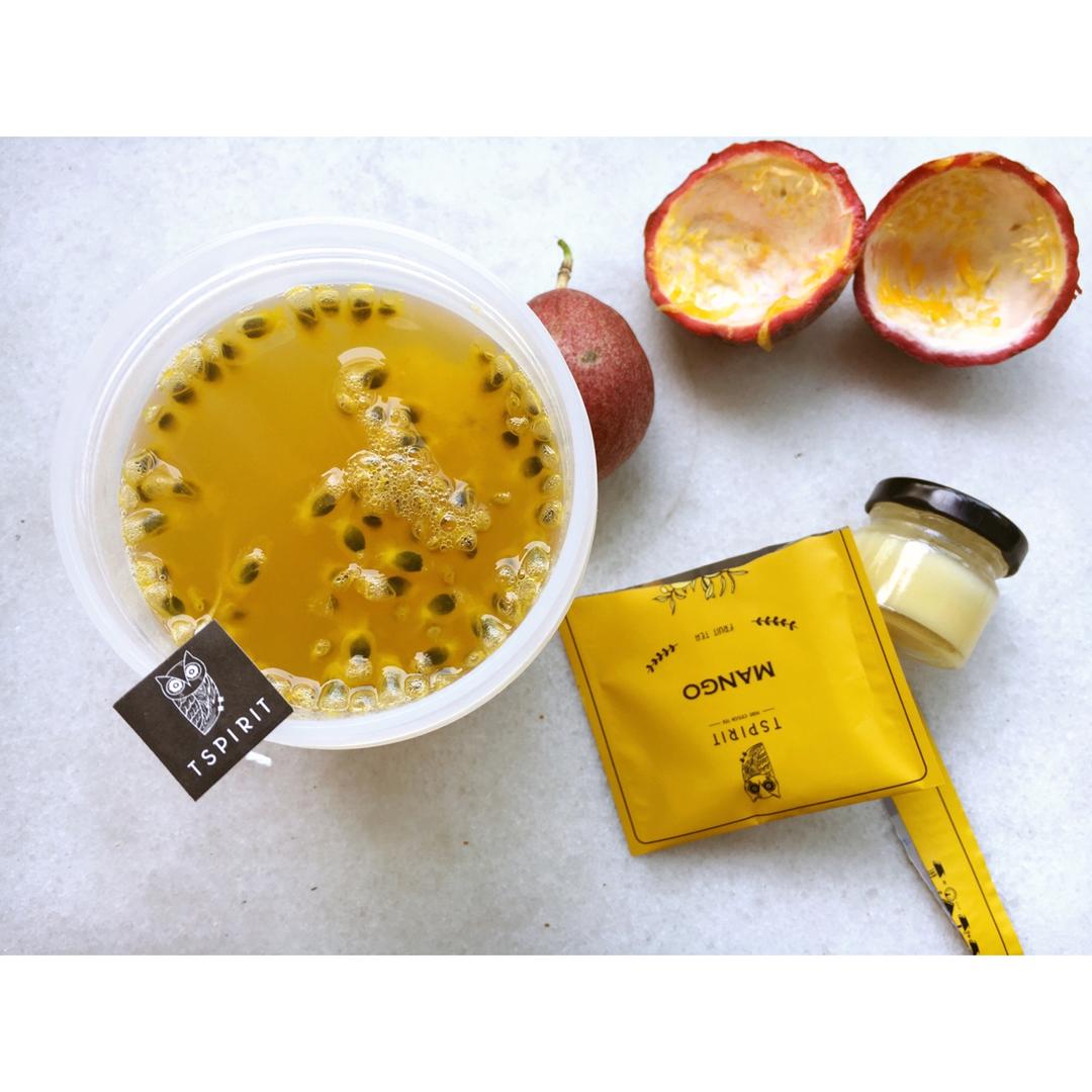 百香果的朴素吃法（百香果汁）