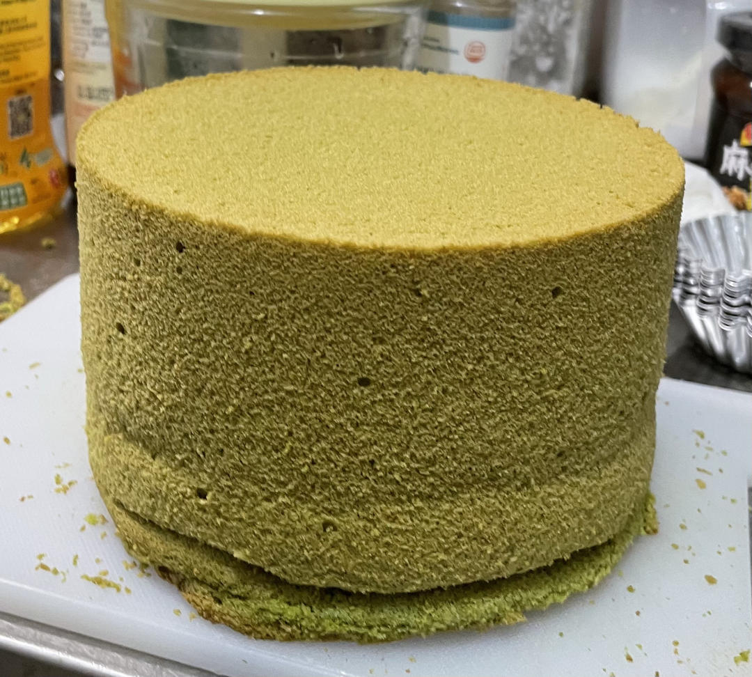 抹茶戚风（6寸加高10厘米）