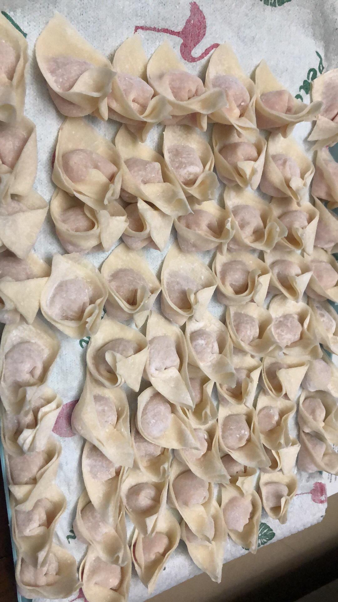 家庭版-包抄手的做法 步骤3