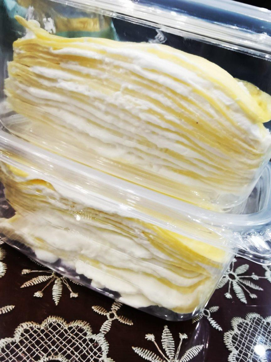 榴莲千层（超软糯蛋皮配方٩( ᐛ )و