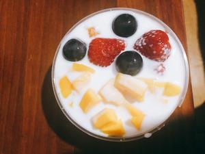 酸奶水果捞的做法 步骤9