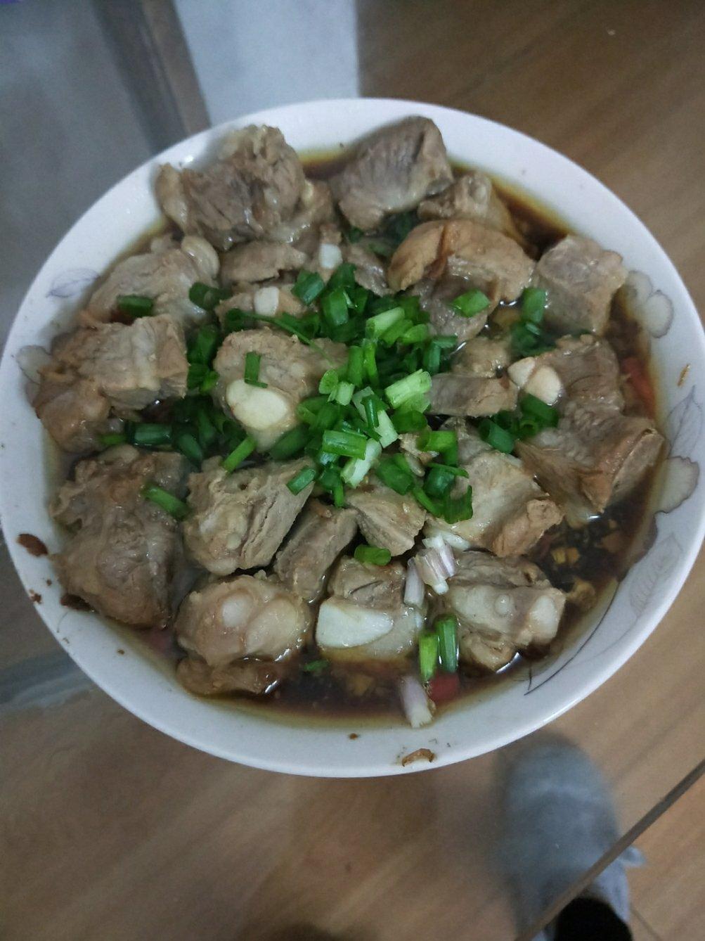 剁椒蒜蓉蒸排骨