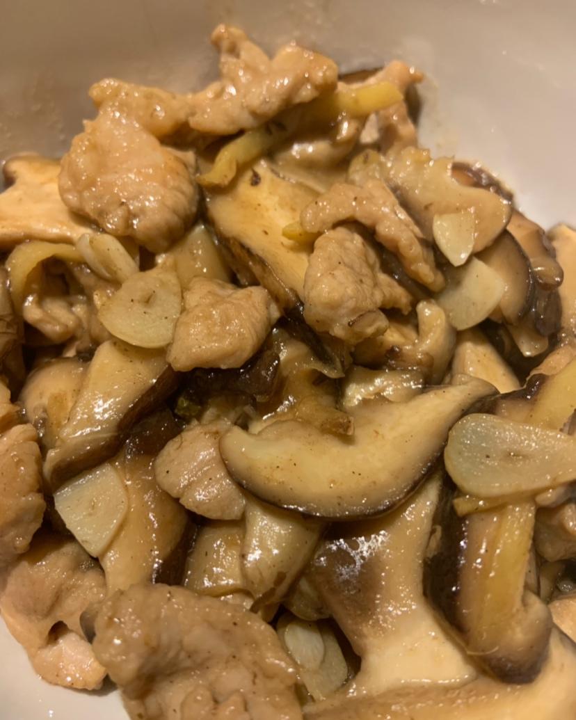 香菇炒肉