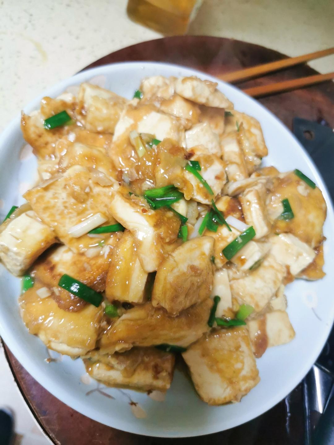 无敌好吃的香煎豆腐