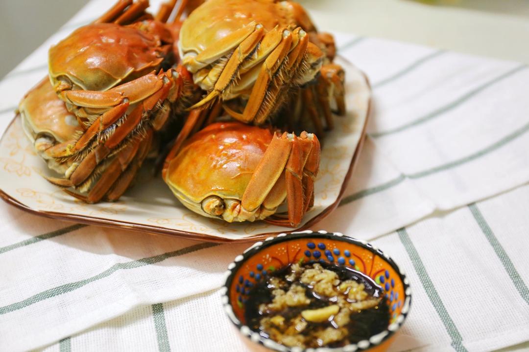 清蒸大闸蟹