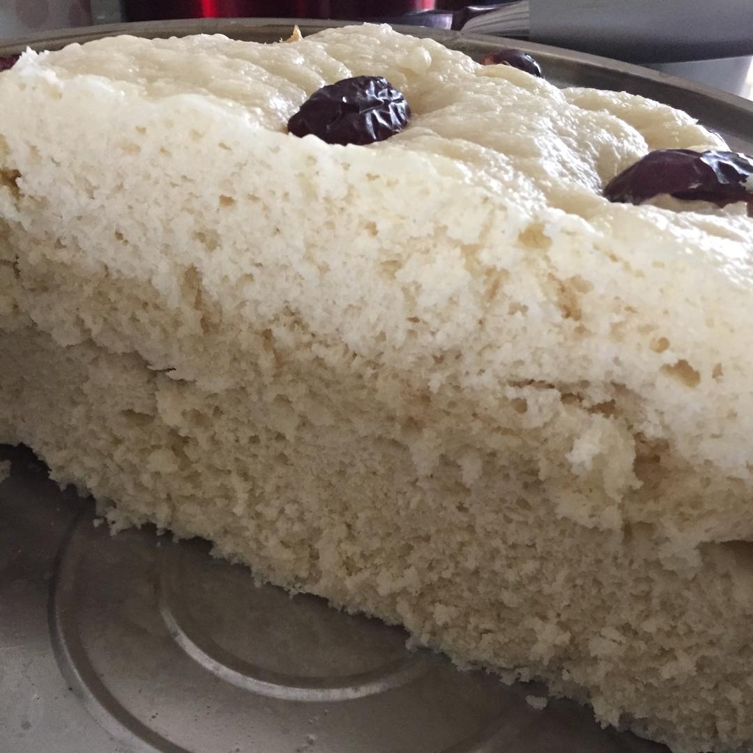 白面红枣发糕（老爸拿手面食之一）