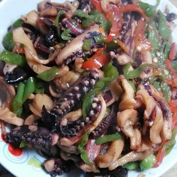 老干妈辣炒鱿鱼须