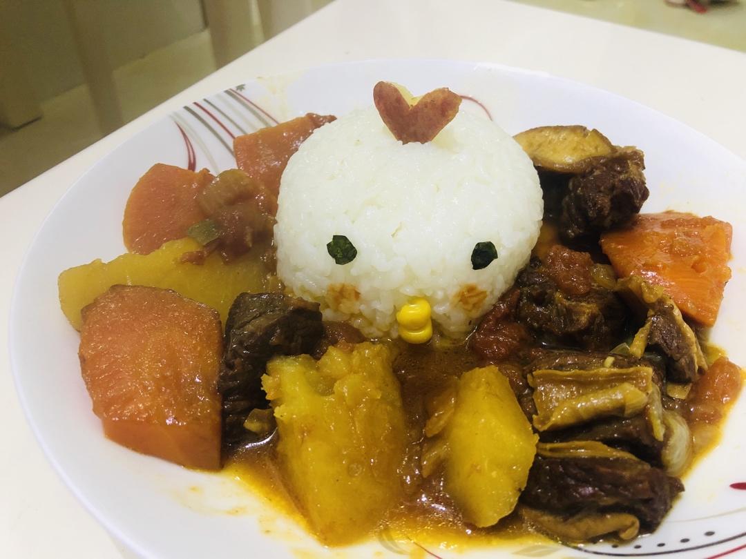 番茄土豆炖牛腩