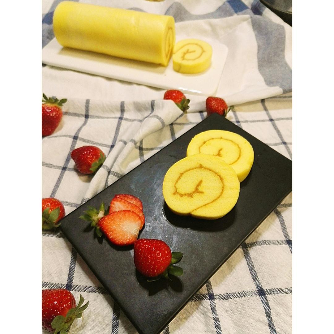 原味蛋糕卷(后蛋法)