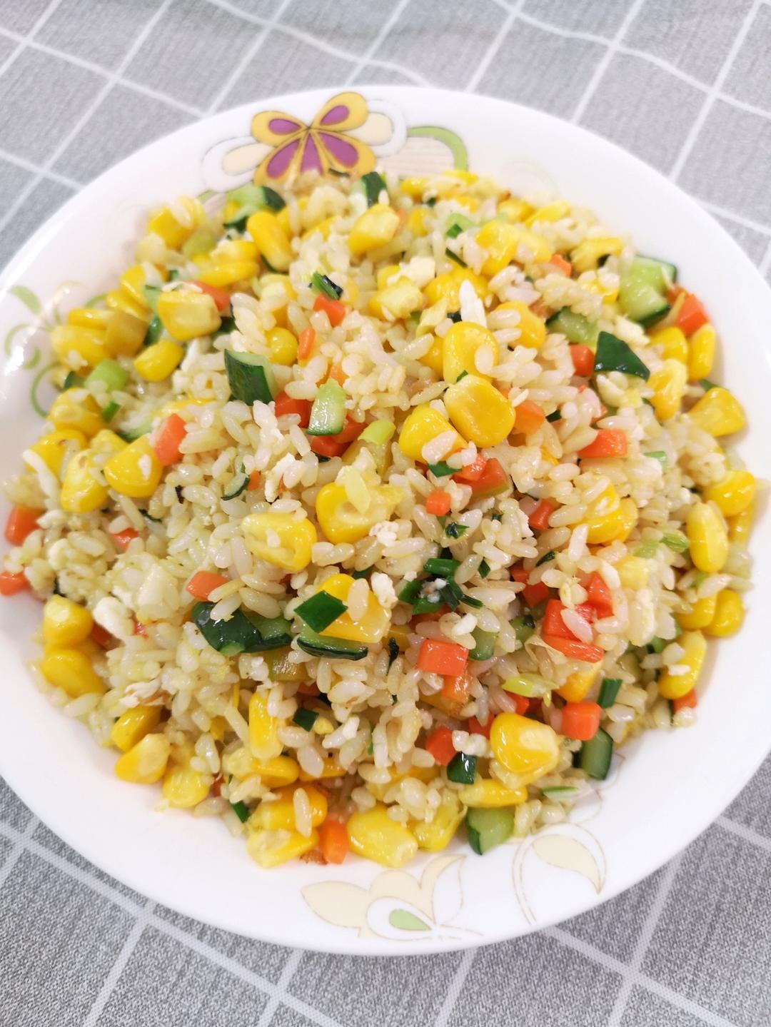 炒米饭蛋炒饭二十分钟快手家常