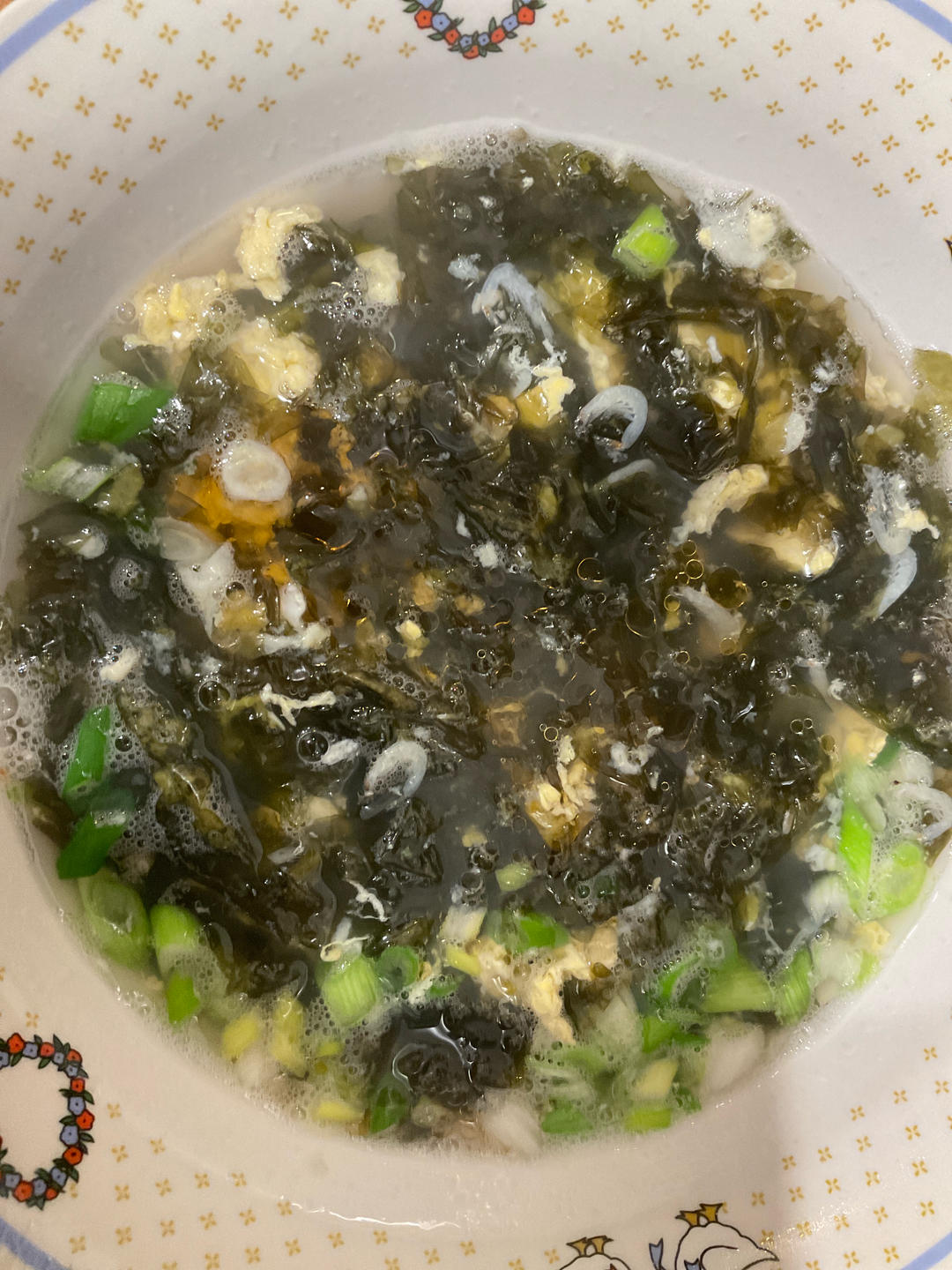 三分钟搞定的虾皮紫菜蛋花汤