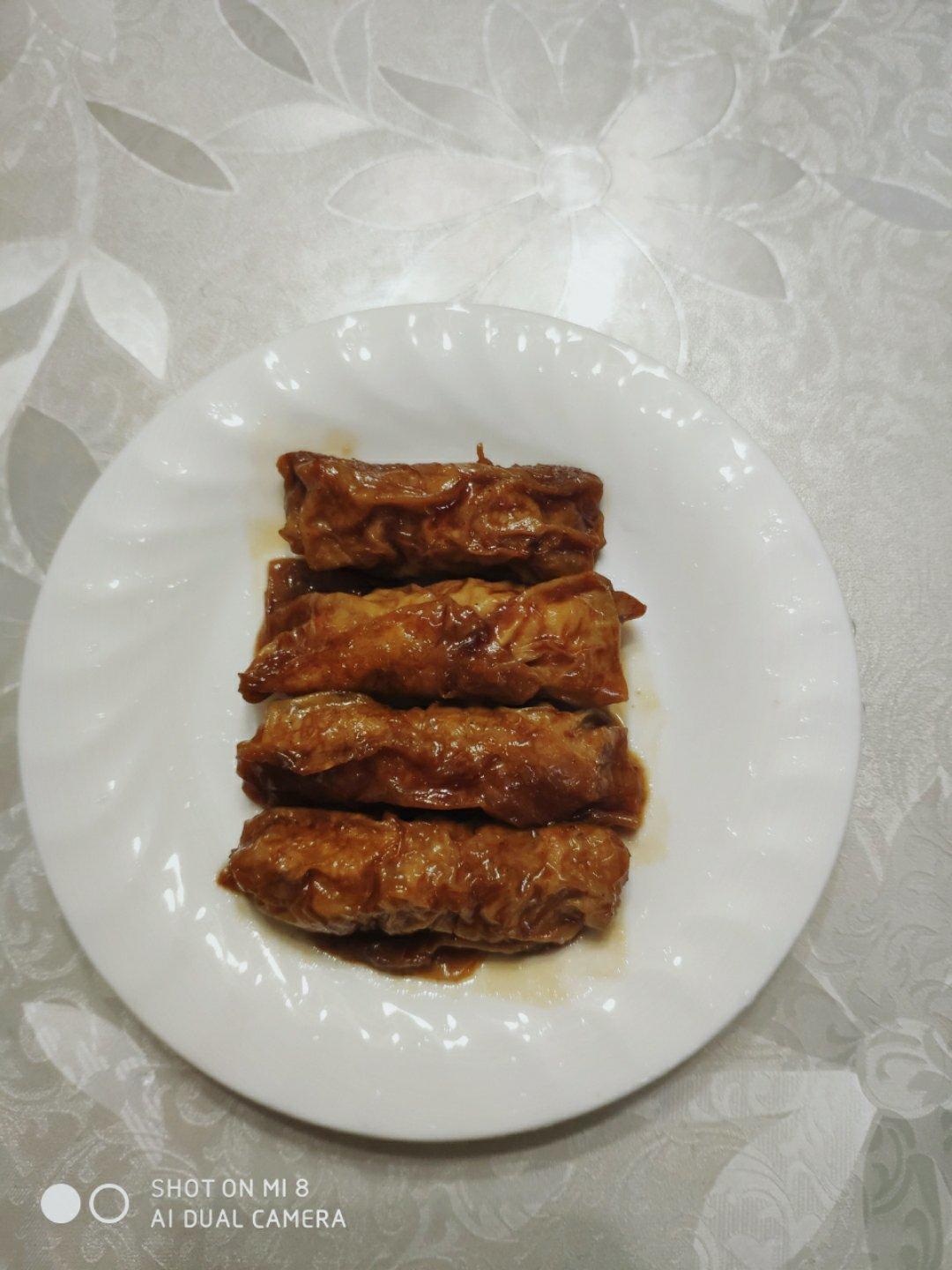 上海黄酱（豆腐衣包肉）