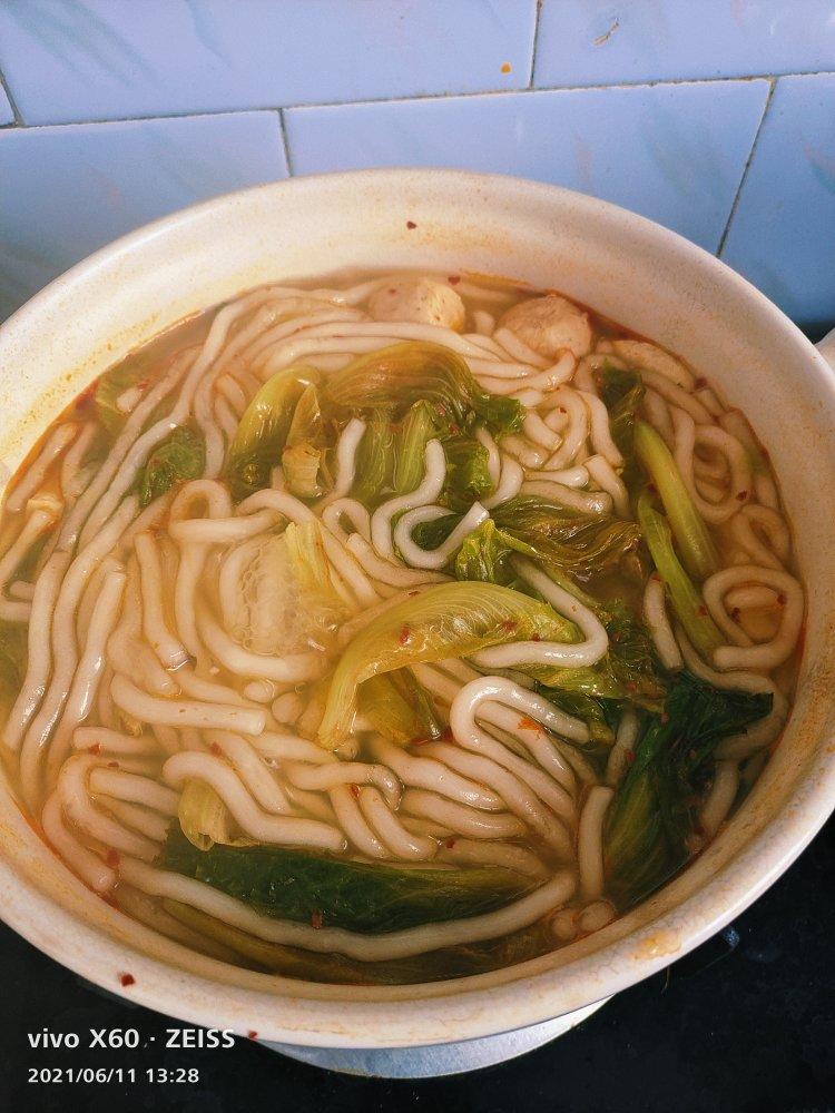 肉末什锦土豆粉