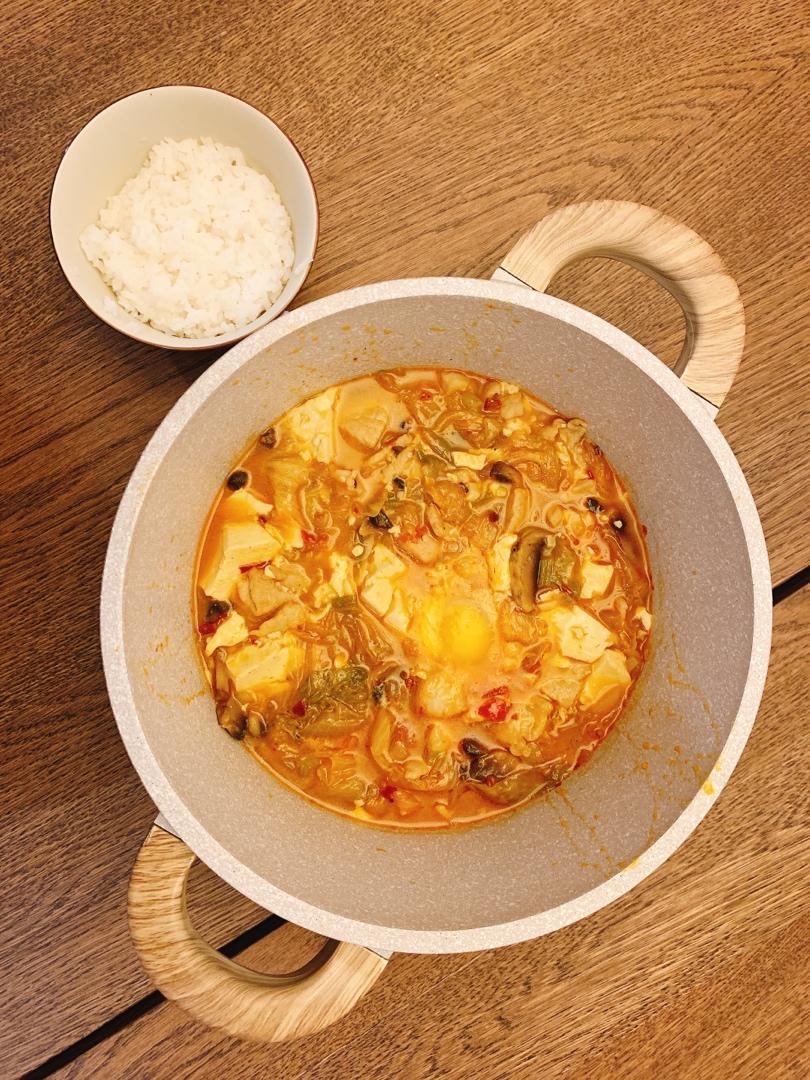 韩式肉末豆腐